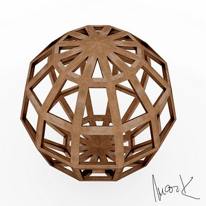 Leonardo Hebdomecontadilfaedron 3D
