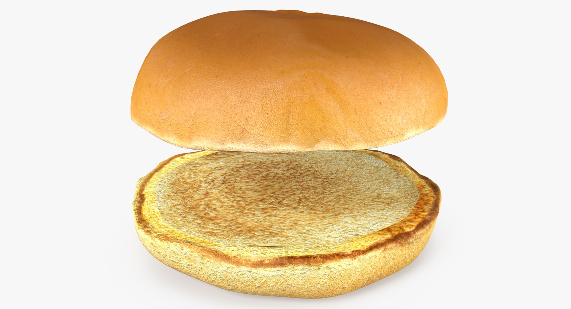 Burger Bun 3D model preview