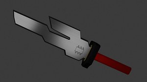 3D inverted spear of heaven model