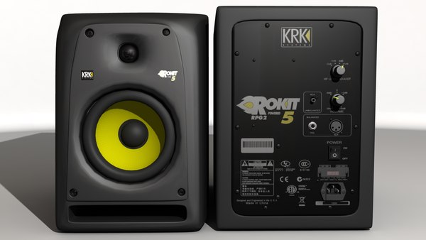 modelo 3d Monitores KRK Rokit 5 - TurboSquid 1185865