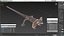 Frilled Lizard 3D model