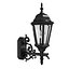 Lanterna de parede externa preta Welbourne Progress Lighting