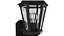 Lanterna de parede externa preta Welbourne Progress Lighting