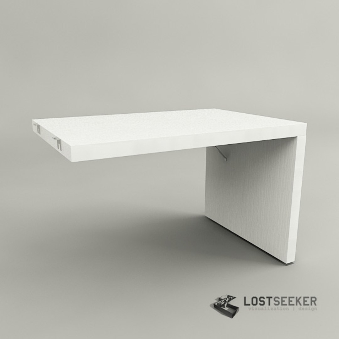 Ikea Expedit Desk 3d X