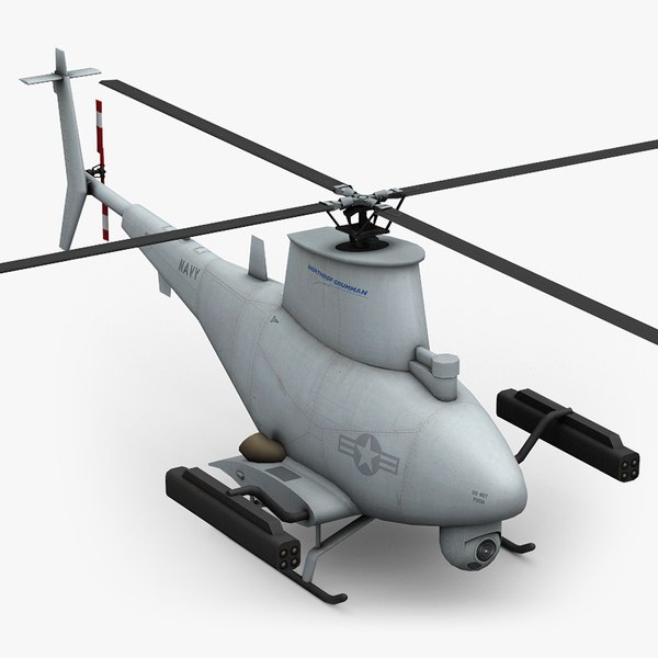 3d northrop grumman mq-8b scout