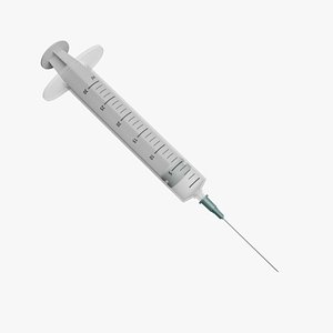 3D Syringe Model