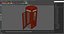 3D Classic British Telephone Booth