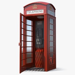 Classic British Telephone Booth