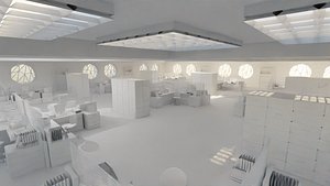 Police Station 3D model