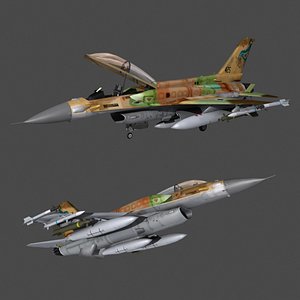f-16i sufa 3D model