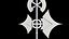 Fantasy Spear Glow Weapon with PBR