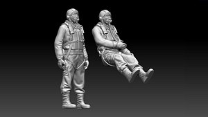 pilot us ww2 3D