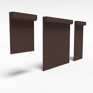 shutters Garage door window