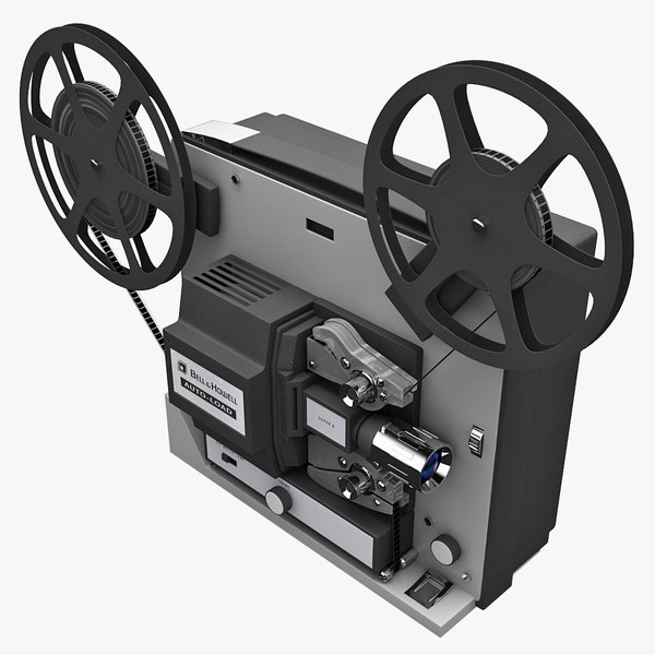 3ds max old movie projector bell