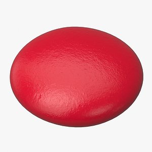 3D pill medication antibiotic model