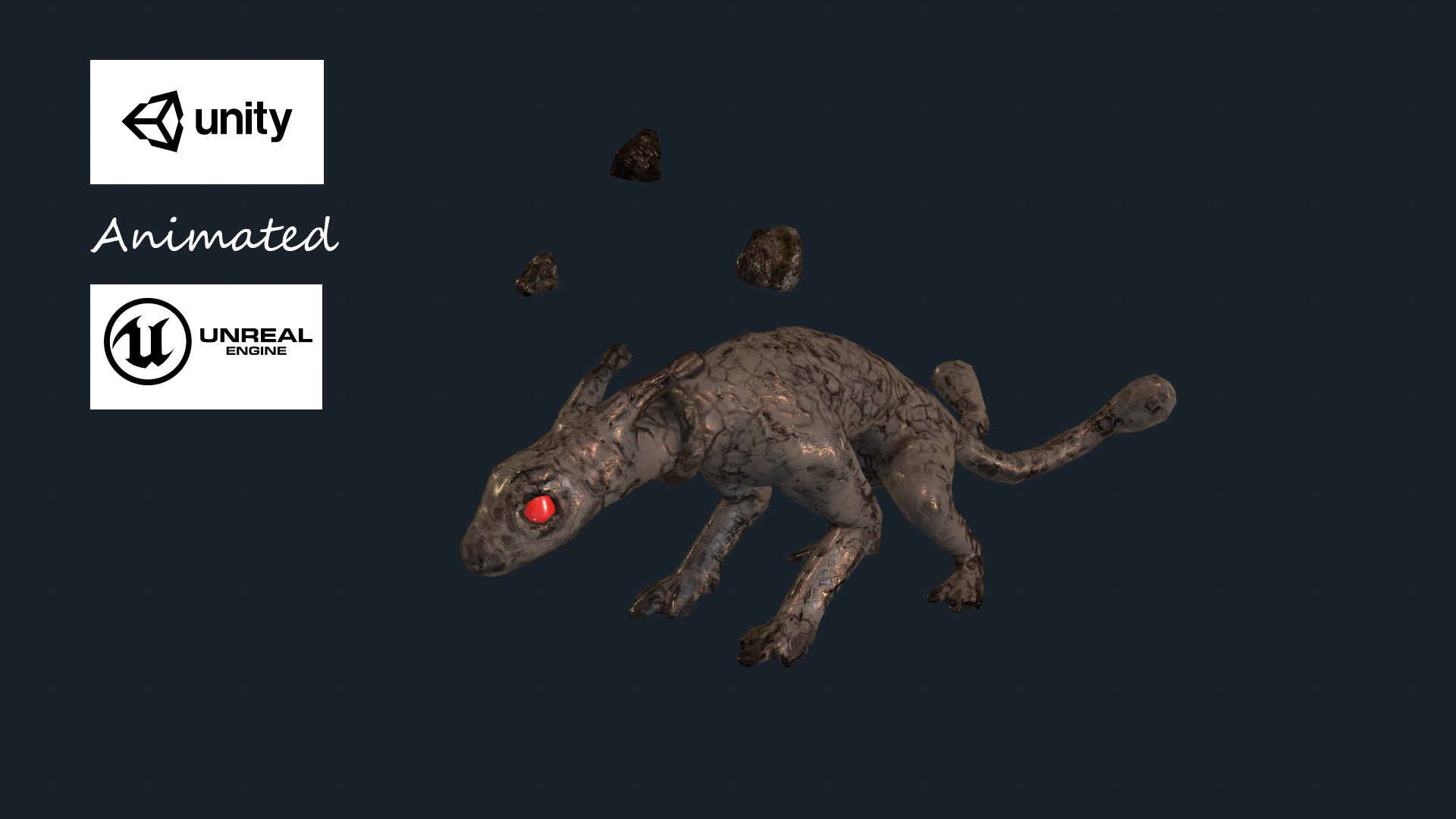 Stone Rat model - TurboSquid 1795327