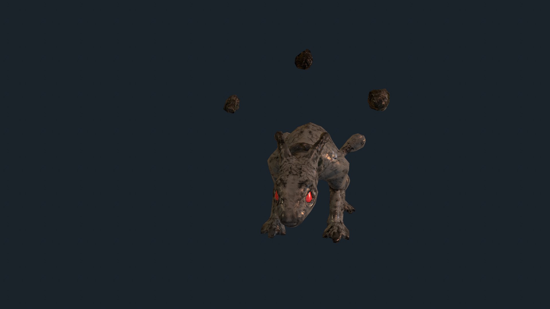 Stone Rat model - TurboSquid 1795327