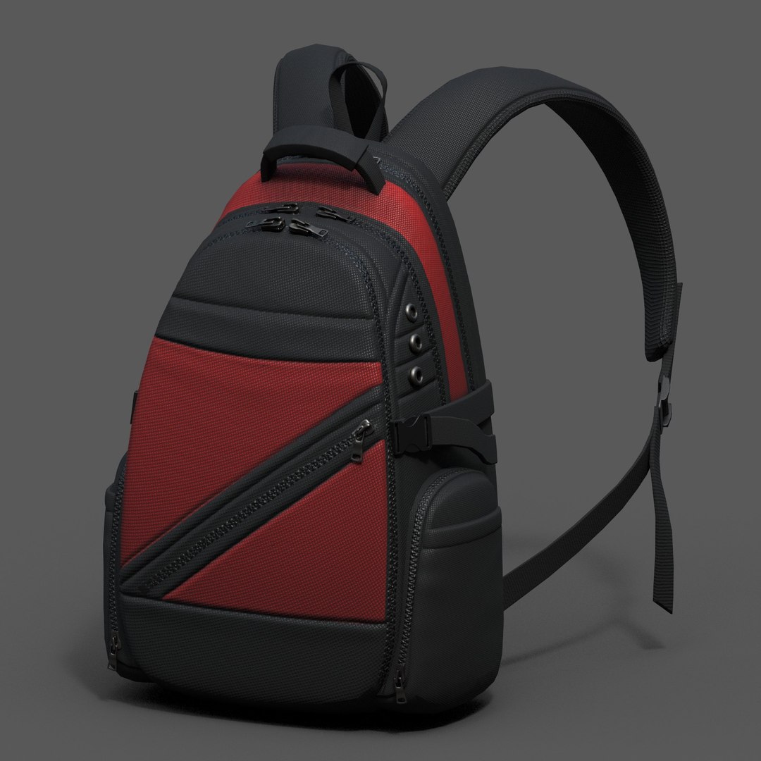 Backpack generic camping model - TurboSquid 1607774