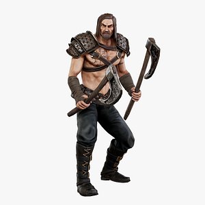 Viking 1 Berserker 3D model