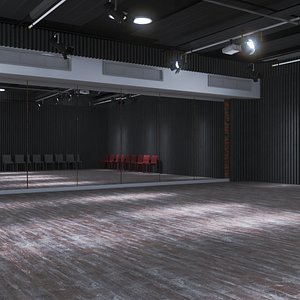 dance interior 3D