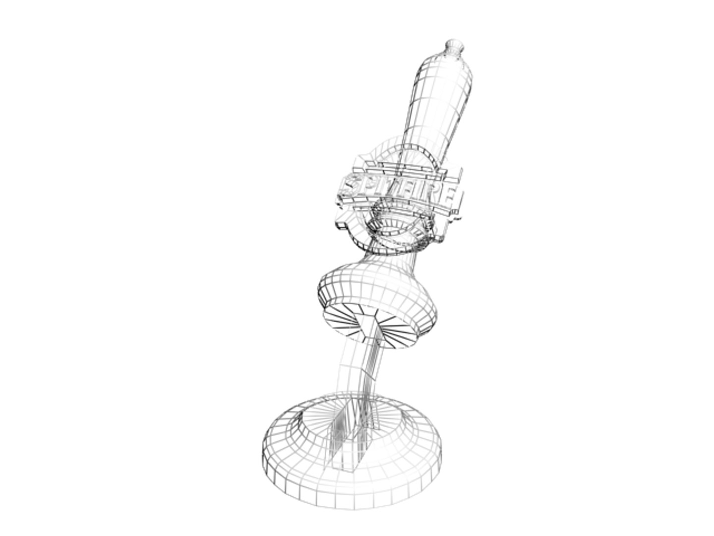 Spitfire Beer Tap 3d Max