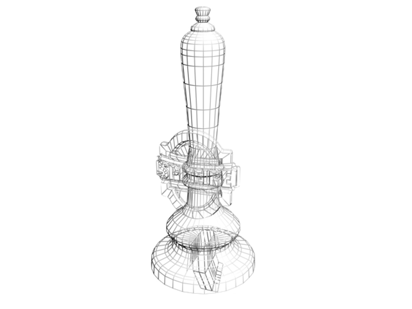 Spitfire Beer Tap 3d Max