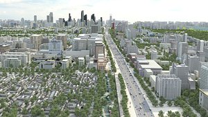 city 3D model