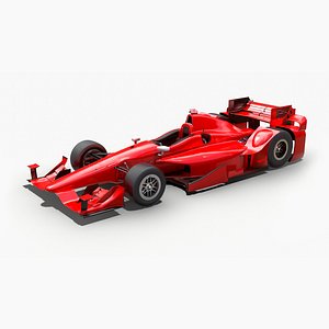 Dallara Open Wheel Car Chevrolet 2015 PBR 3D model