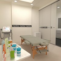Massage Room Interior Beige