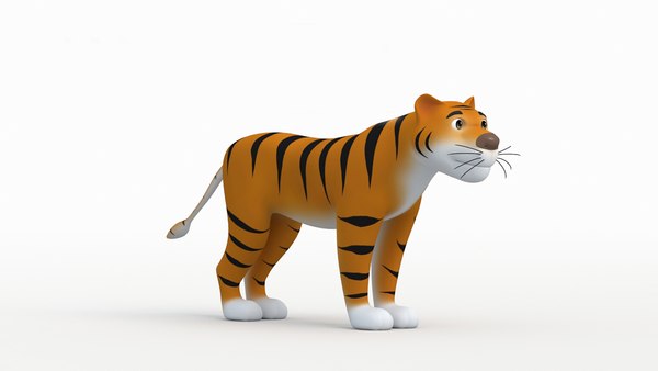 3D model Tiger