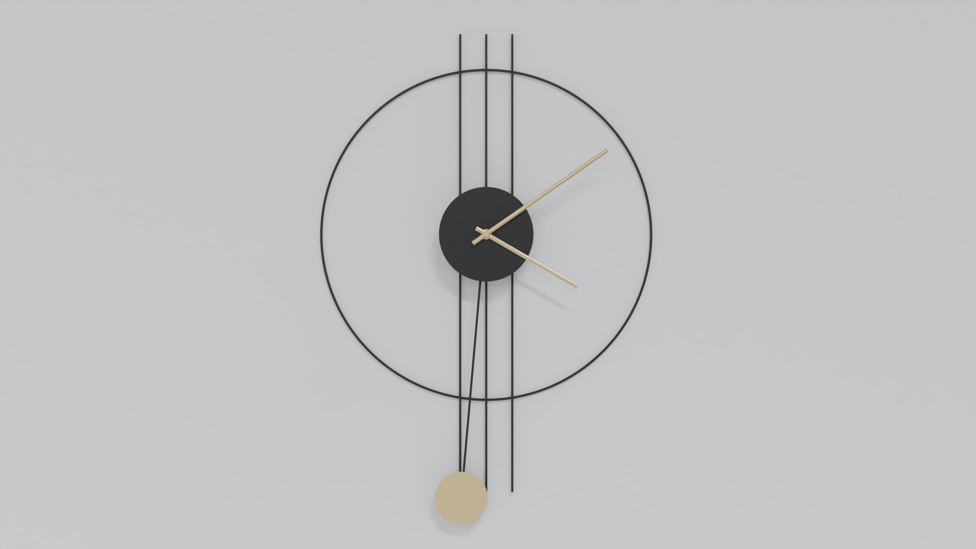 3D Model Wallclock TurboSquid 2219320