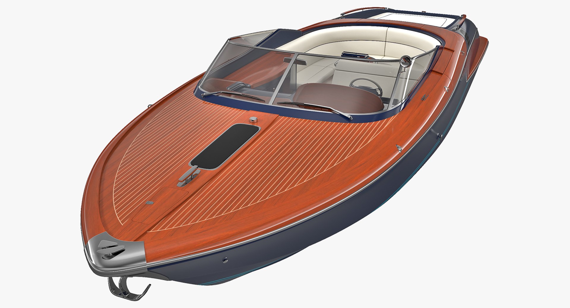 Riva Aquariva Super YANMAR 8LV 3D model preview