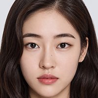 Kang Mi-na Head - No Hair - Low poly head