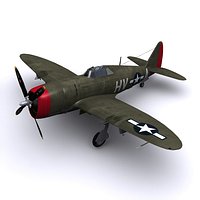 P-47D Thunderbolt Razorback - Lt Col Gabreski 56th FG