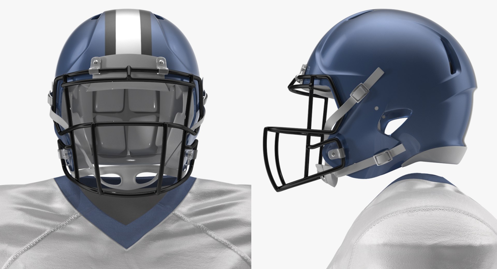 American Football Uniform | 3D model