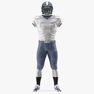 American Football Player Uniform