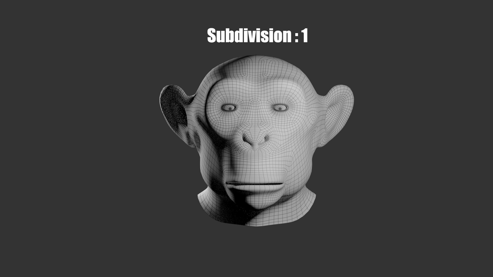 3D Monkey Head Model - TurboSquid 1991649