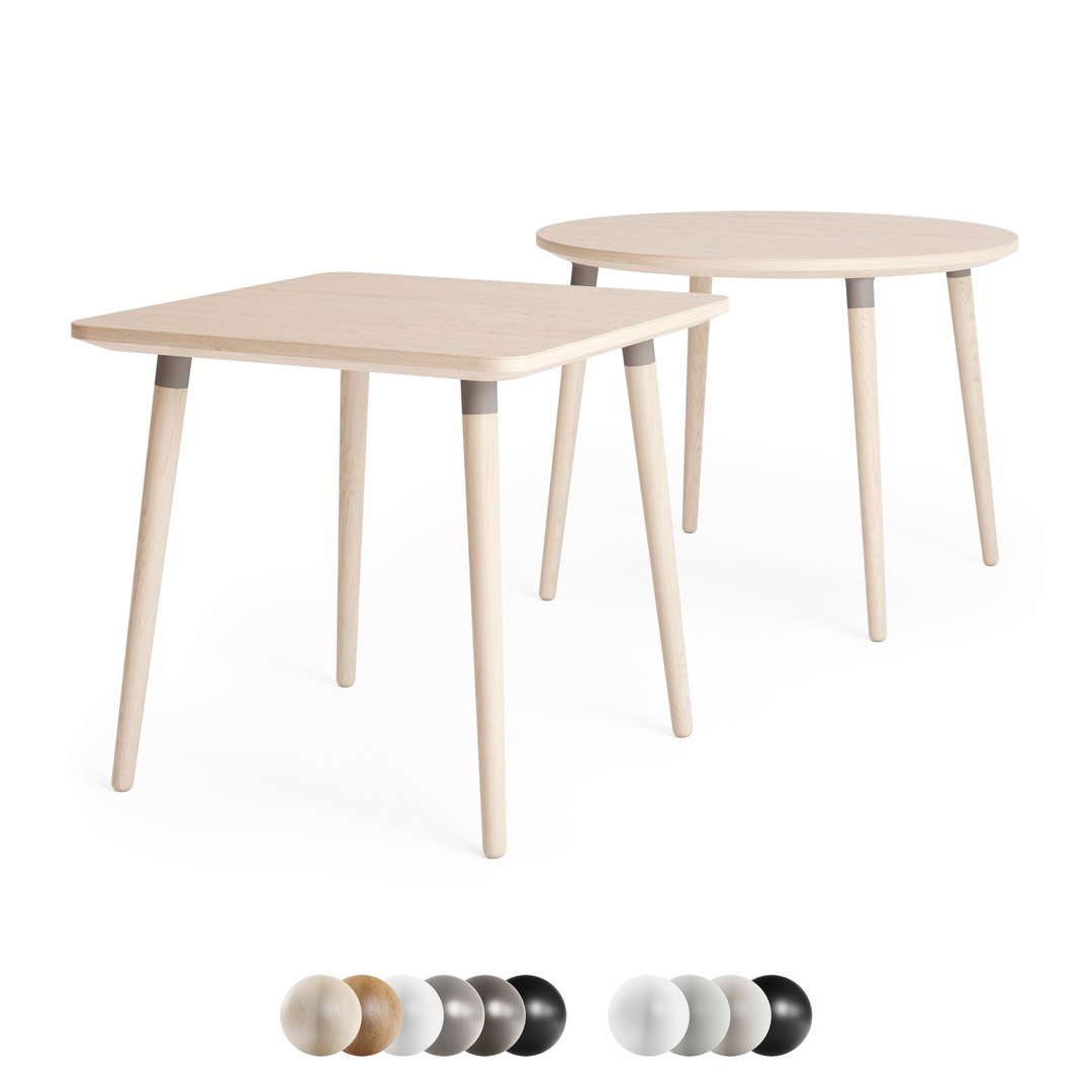 3D Bolia Dining Table Seed - TurboSquid 2142319