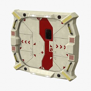 Scifi Bulkhead Door