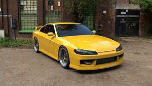 nissan silvia s15 3D