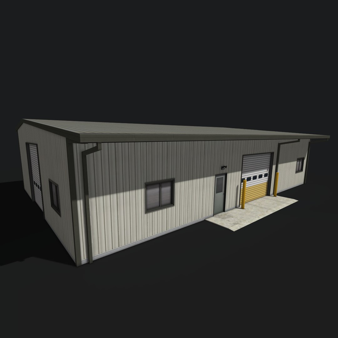 Warehouse 3d Model