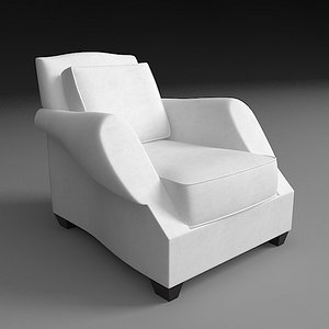 armchair savile row 3d model