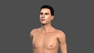 Beautiful Man -Rigged character