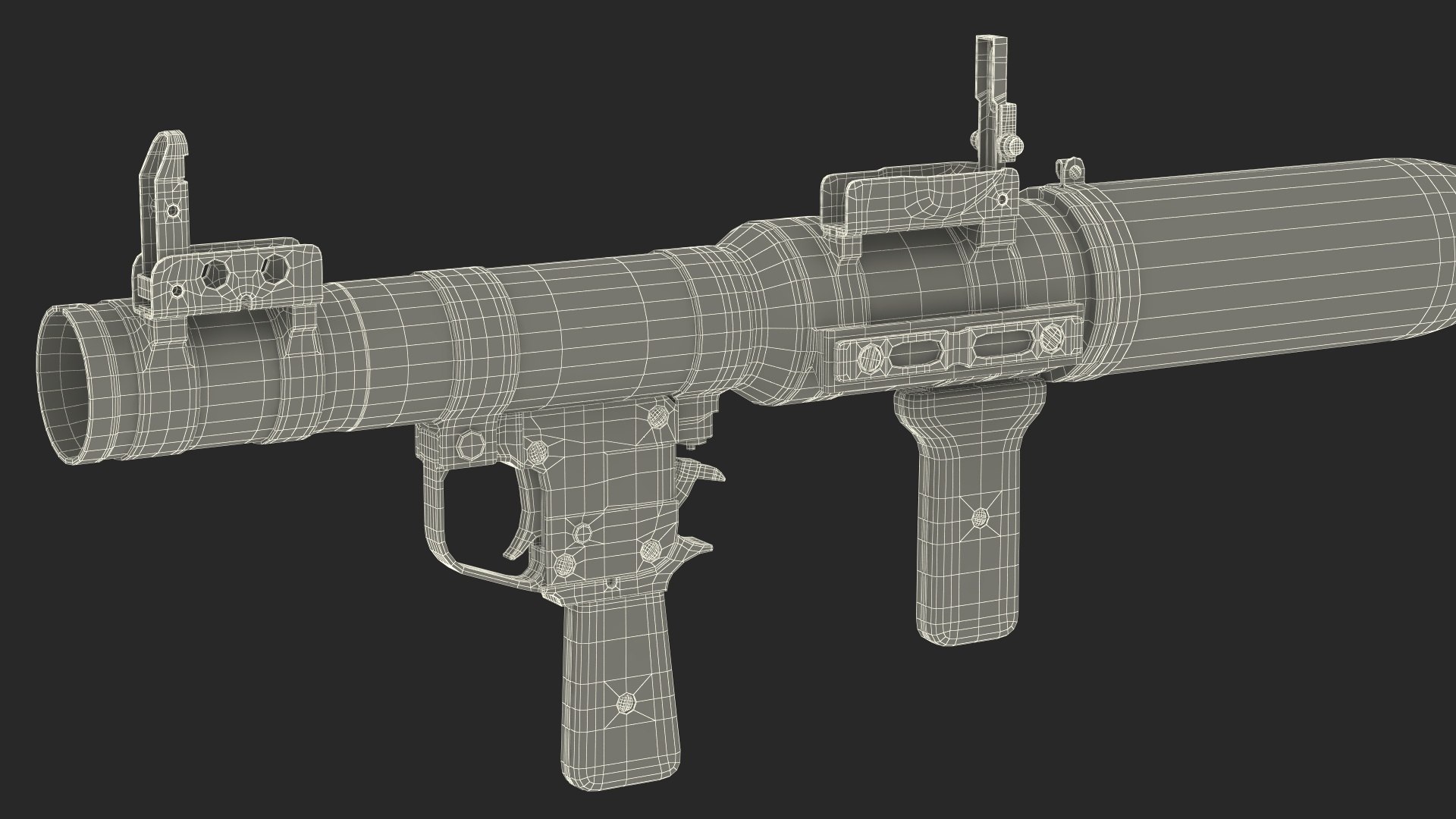 3D Soviet RPG-7 Portable Rocket Launcher - TurboSquid 2160560