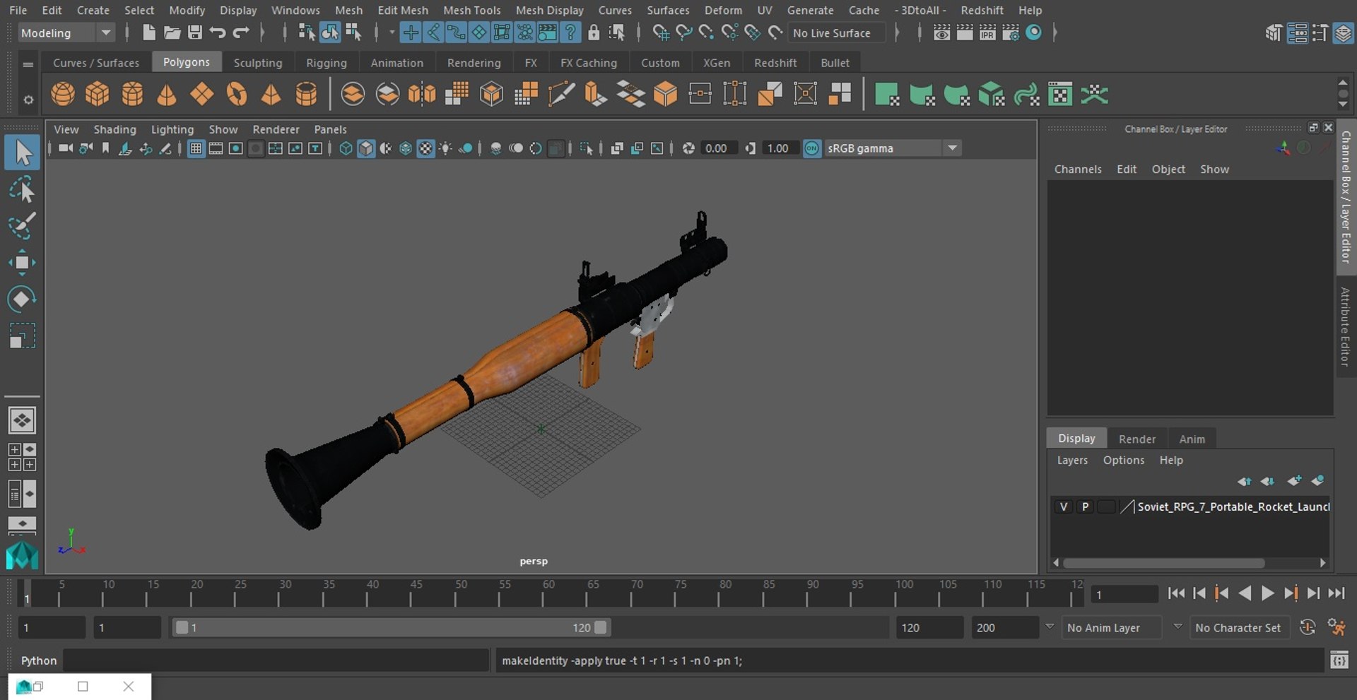3D Soviet RPG-7 Portable Rocket Launcher https://p.turbosquid.com/ts-thumb/fv/30q7QP/e1/sovietrpg7portablerocketlaunchermb3dmodel022/jpg/1701475404/1920x1080/fit_q87/eb018dcc1b36b265fdfc87d48872bcff59f724d8/sovietrpg7portablerocketlaunchermb3dmodel022.jpg