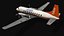 Hawker Siddley HS 748 Airplane 3D model
