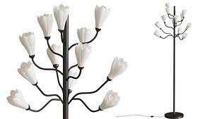3D model Floor lamp Floralis