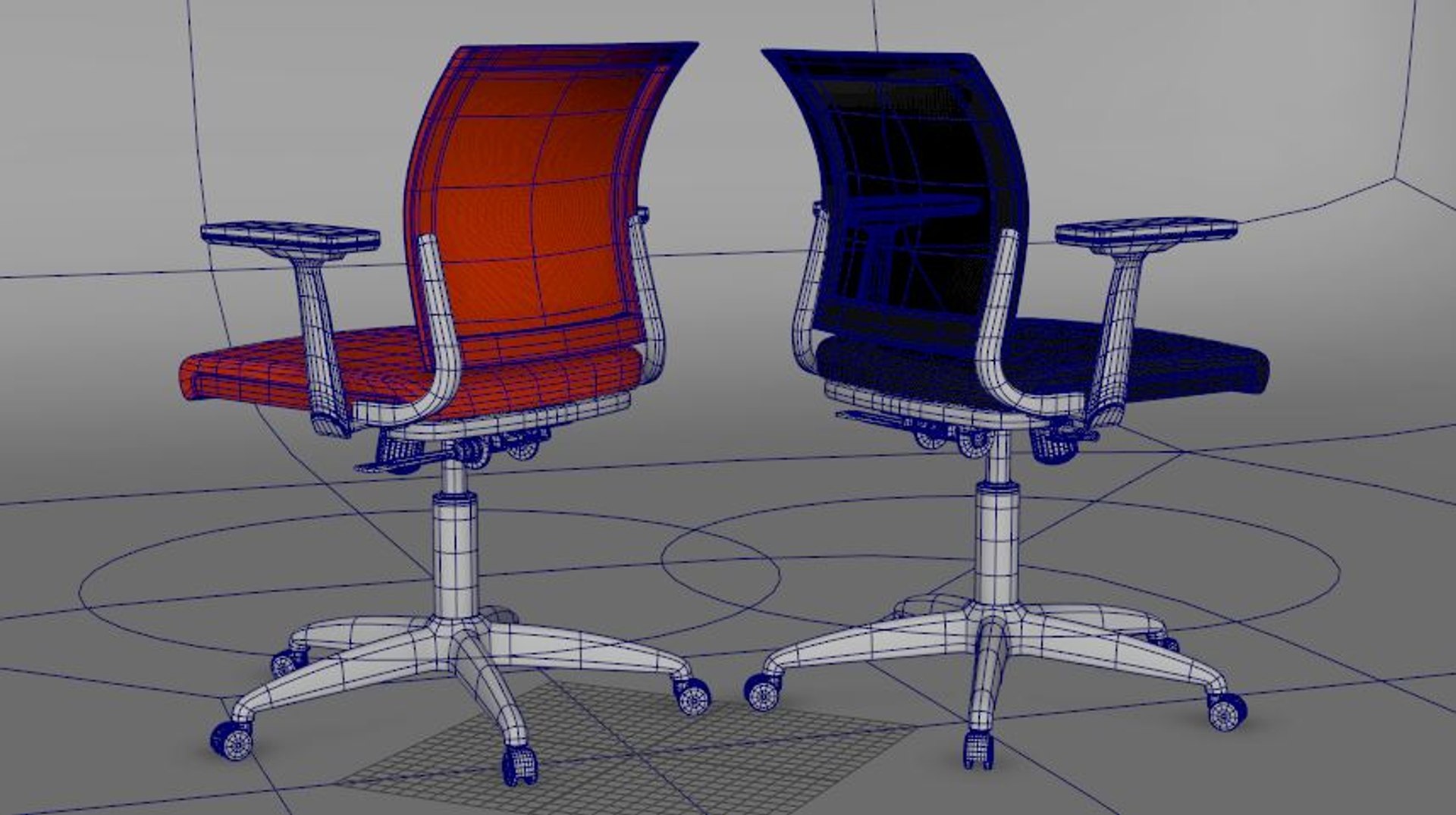 Rigged office luxury chair 3D model - TurboSquid 1371944