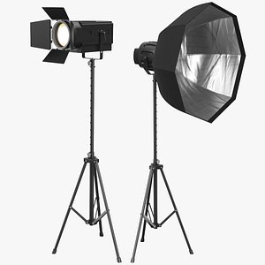 Two photography Lights