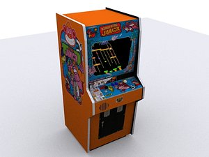 3dsmax donkeykong junior arcade